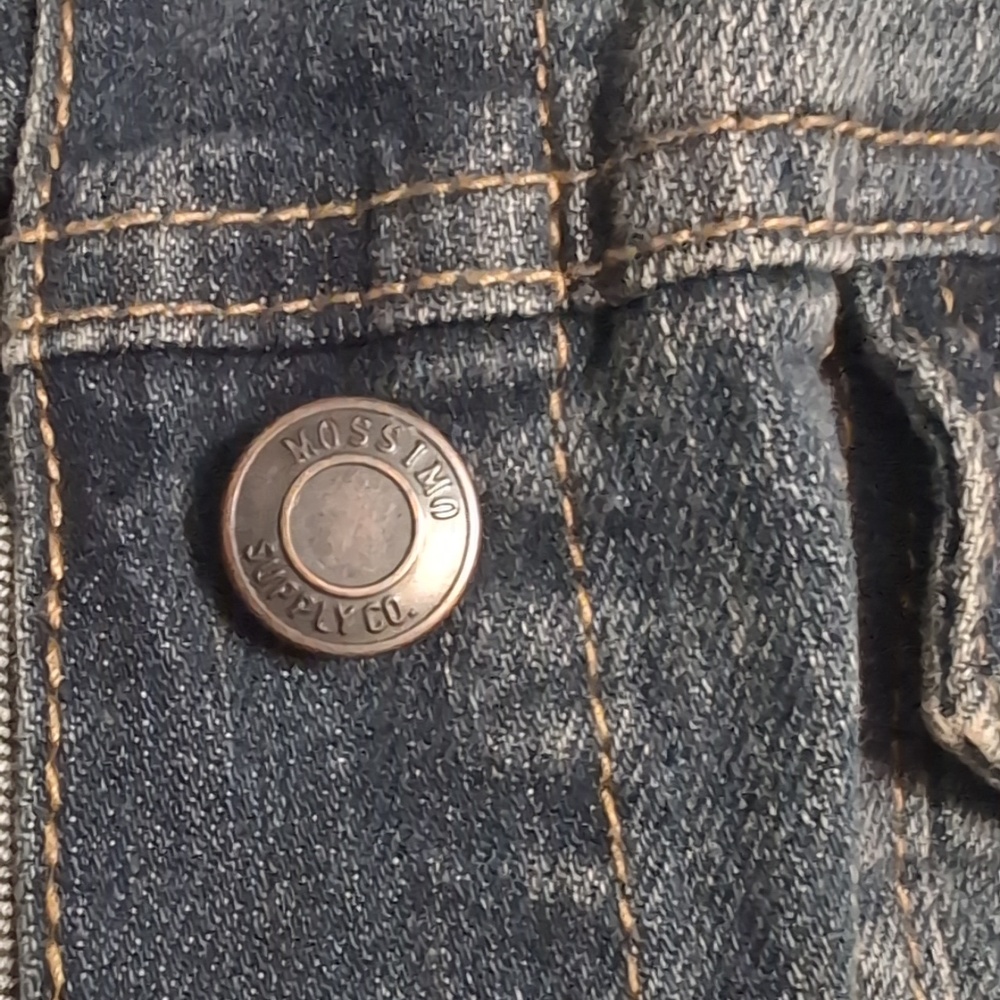 Denim Jacket Large Lg - Picture 6 of 6